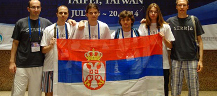 Mladi programeri iz Srbije osvojil tri medalje na Tajvanu