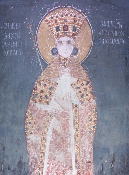 Freska Simonide Nemanjić iz manastira Gračanica