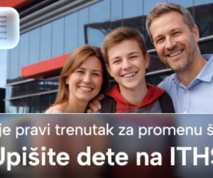 Sada je pravi trenutak za promenu škole. Upišite dete na ITHS