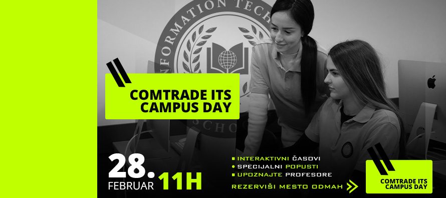 Napravite prvi korak ka IT karijeri: Comtrade ITS Campus Day otvara vrata budućim studentima