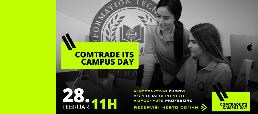 Napravite prvi korak ka IT karijeri: Comtrade ITS Campus Day otvara ...