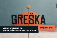 Tvoja „Greška” može postati remek-delo: Konkurs FSU za srednjoškolce